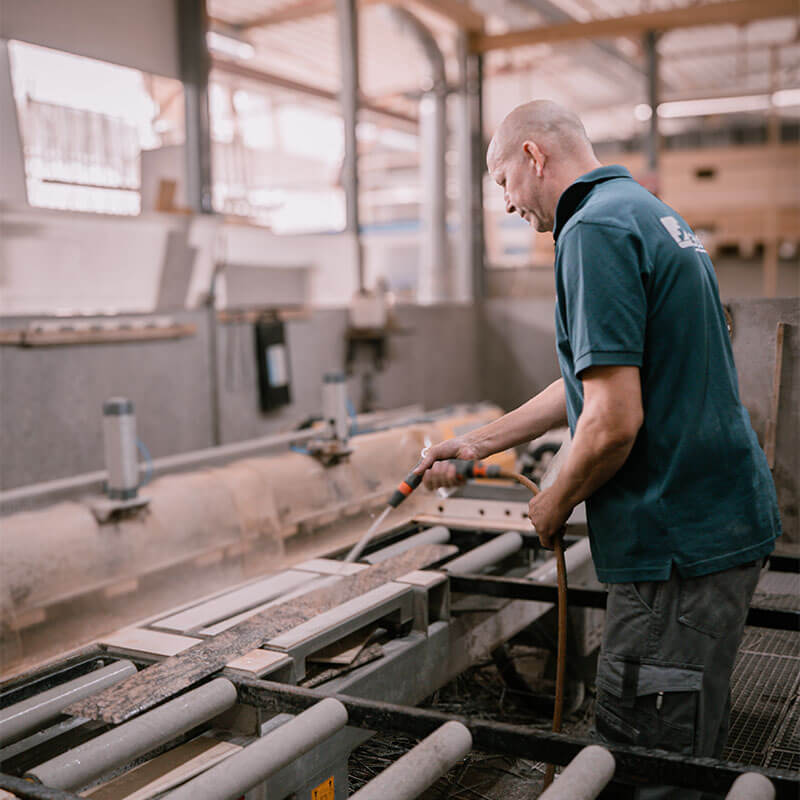 InnoStone Sanierungsmassnahme Aussentreppe