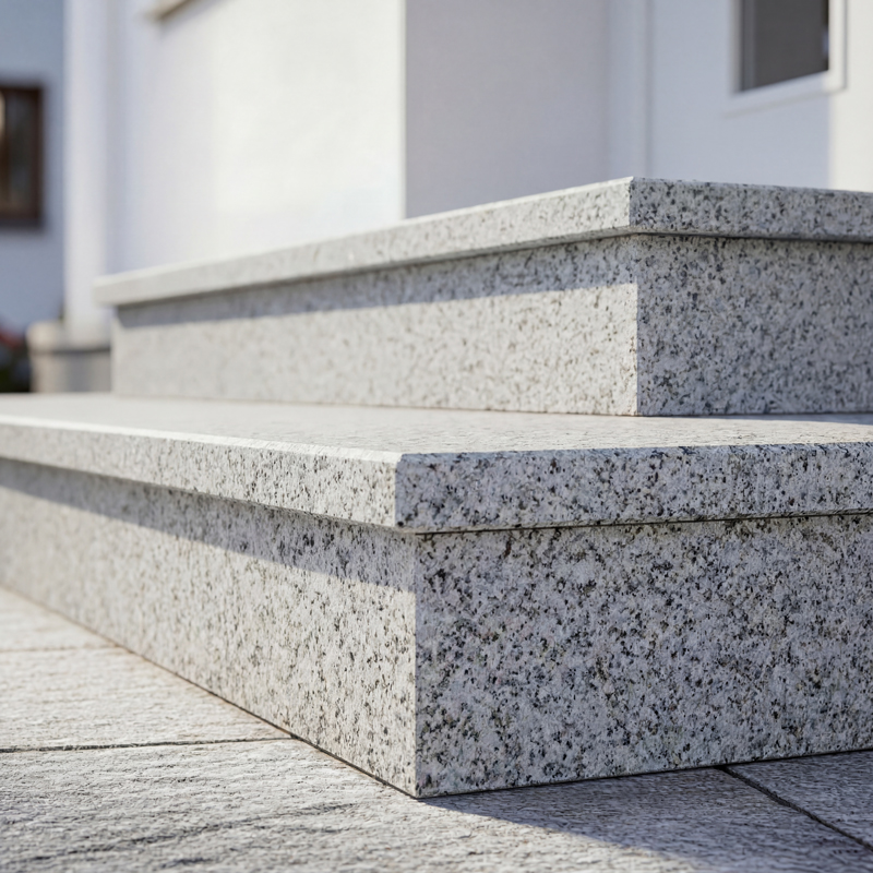 Stufe mit Überstand